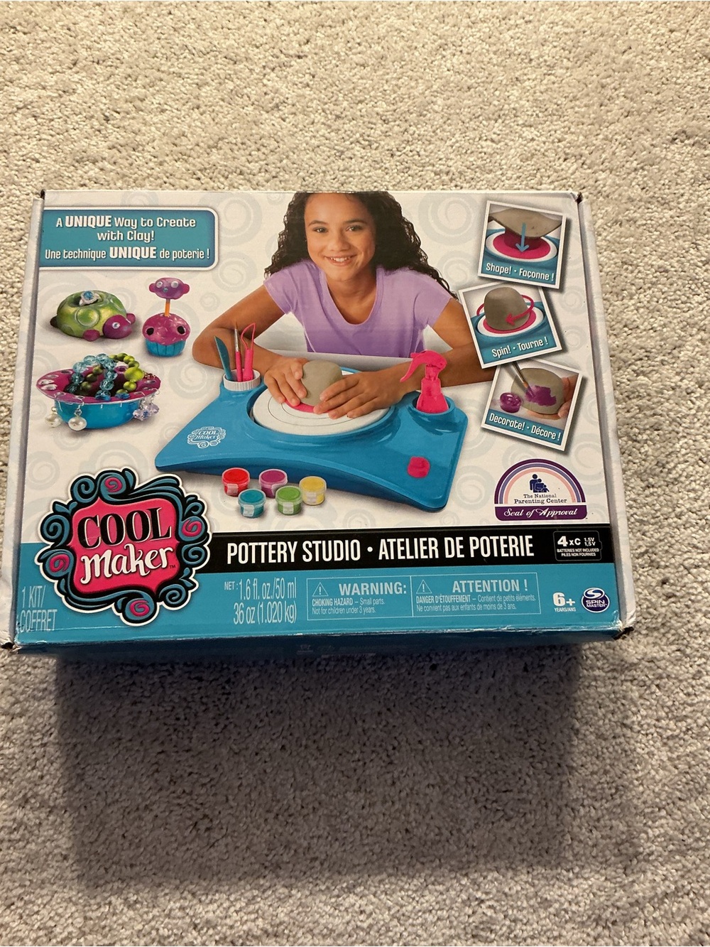 Pottery Studio Kids Toy - Blue